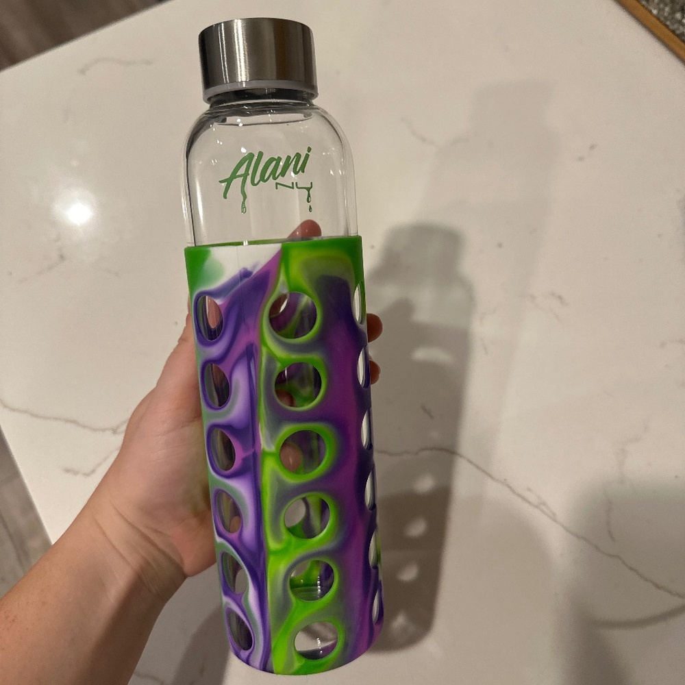 Alani Nu water bottle
